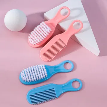 2 Pcs Baby Hair Brush Comb  Set 